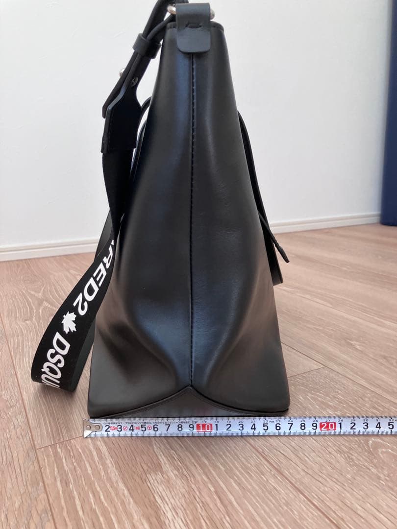 ぽーDSQUARED2 3way レザーバッグ