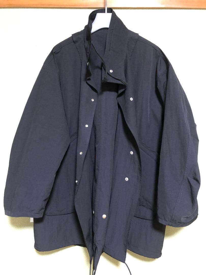 2025SS THE SHINZONE ライトモッズコート 黒　サイズ36