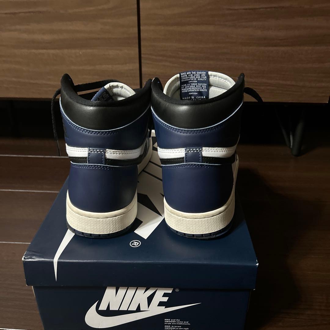 NIKE エアジョーダン1ミッドナイトネイビー