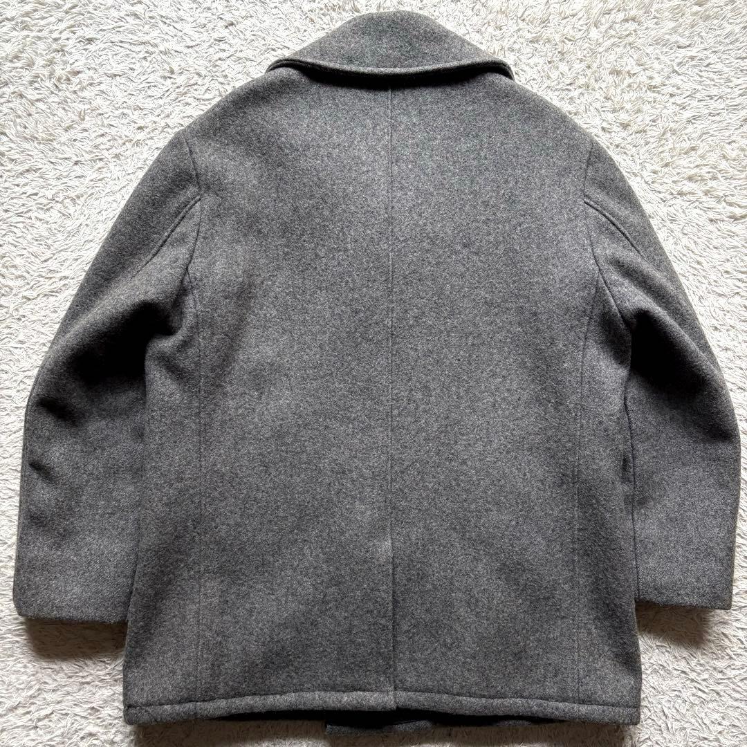 ★希少 XLサイズ★ SCHOTT ピーコート ジャケット USA製 灰色 42