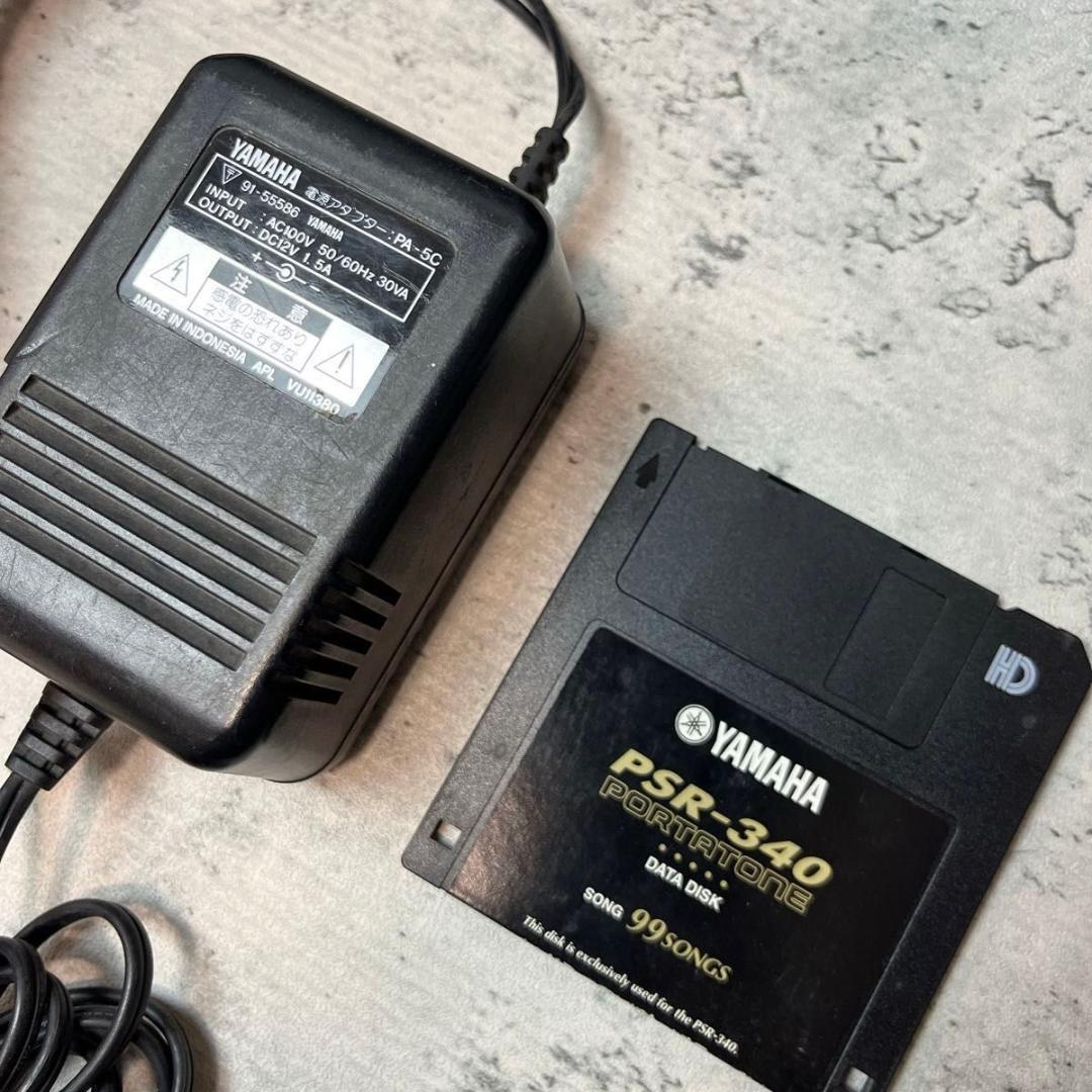 YAMAHA ヤマハ シンセサイザー PORTATONE PSR-340 ケース