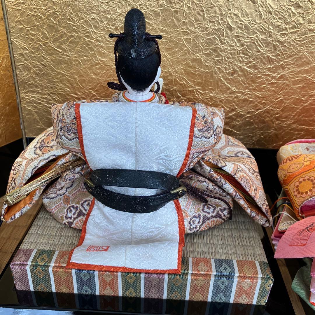 美品　伝統的な雛人形 ひな祭り飾り￼