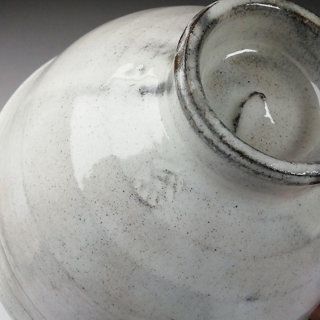 Ｔ７１３　茶碗　『粉引茶碗』『武さし乃窯 造』　共箱　抹茶碗　茶道具