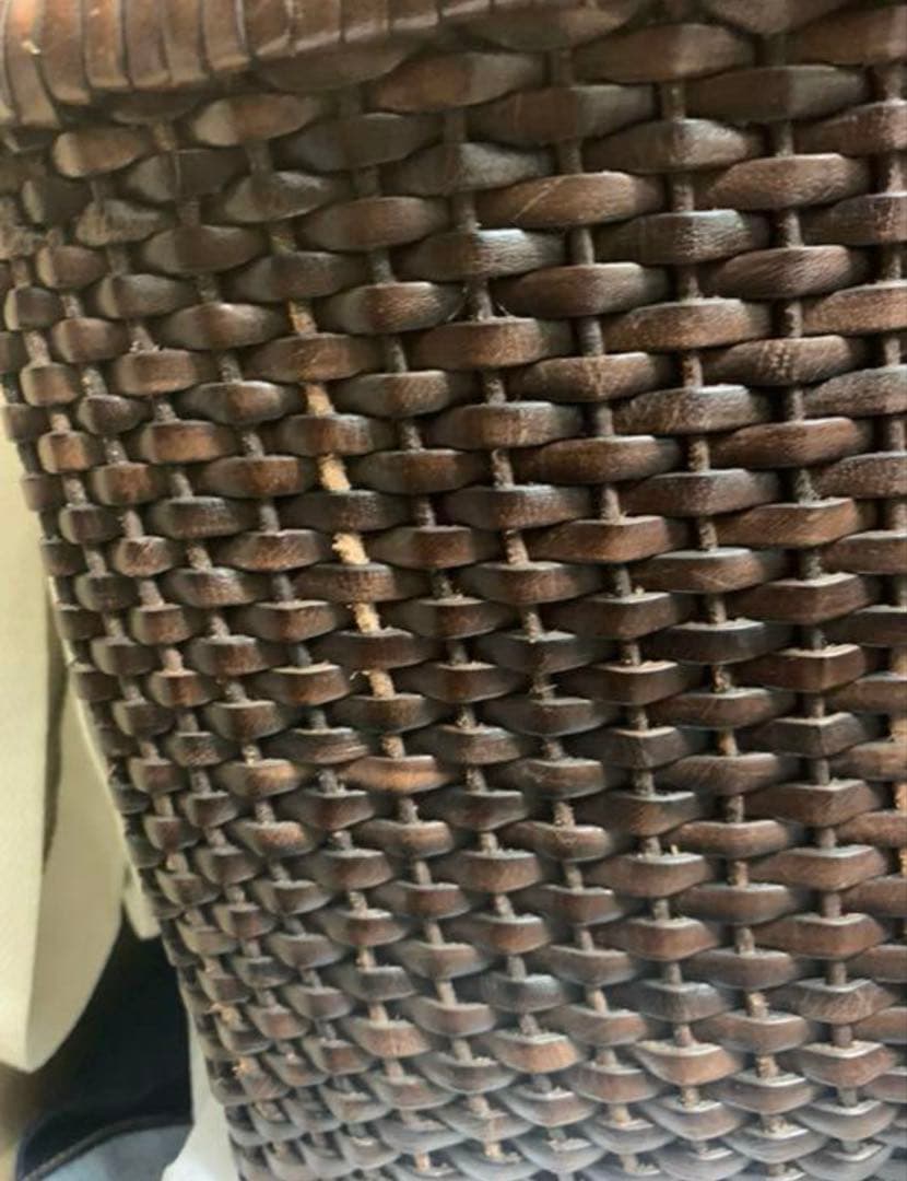 dragon diffusion メッシュバッグ　ダークブラウン