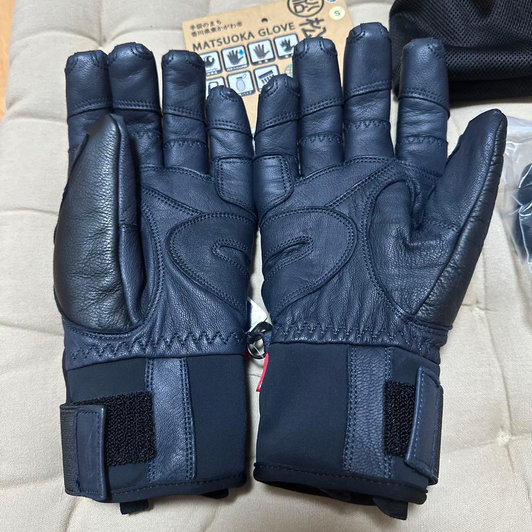 松岡手袋 ESK-2150エルゴグリップ 5フィンガー スキーグローブ S