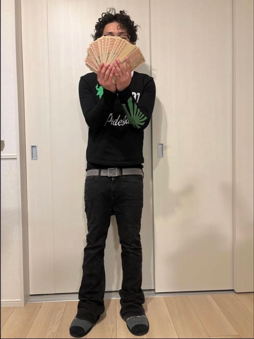 flexwitme DAB Brrrsos着用Pedestal ポロシャツ