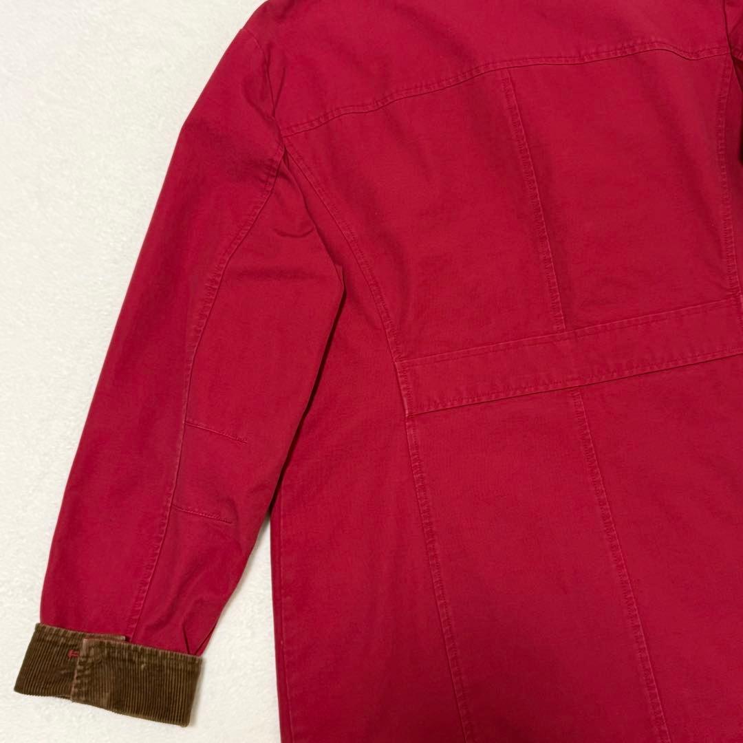 【L.L.Bean】希少　00s ハンティングジャケット　木タグ　レッド系
