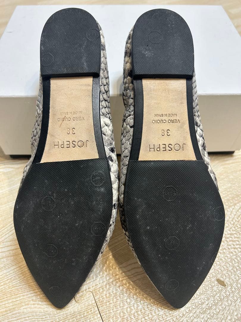 ドゥーズィエムクラス　ジョセフ　ポインテッドトウ　バレーシューズ　38