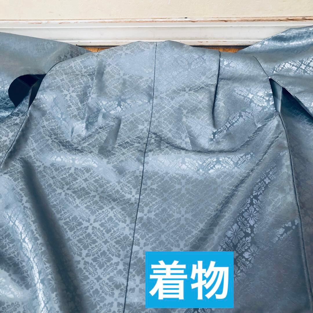 七五三 五歳‼️薄Blue×BLACK兜金彩煌びやか❤️完全フルセット‼️家から揃え無