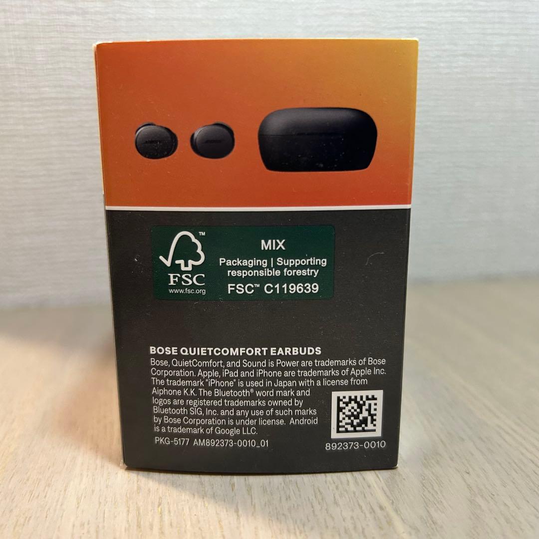 すとーん　Bose QuietComfort Earbuds ブラック