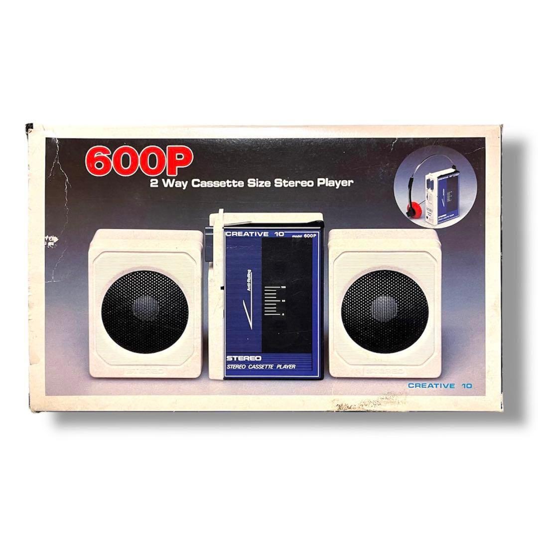 ★レア マイナーカセットプレイヤー スペースエイジ 昭和レトロ ウォークマン