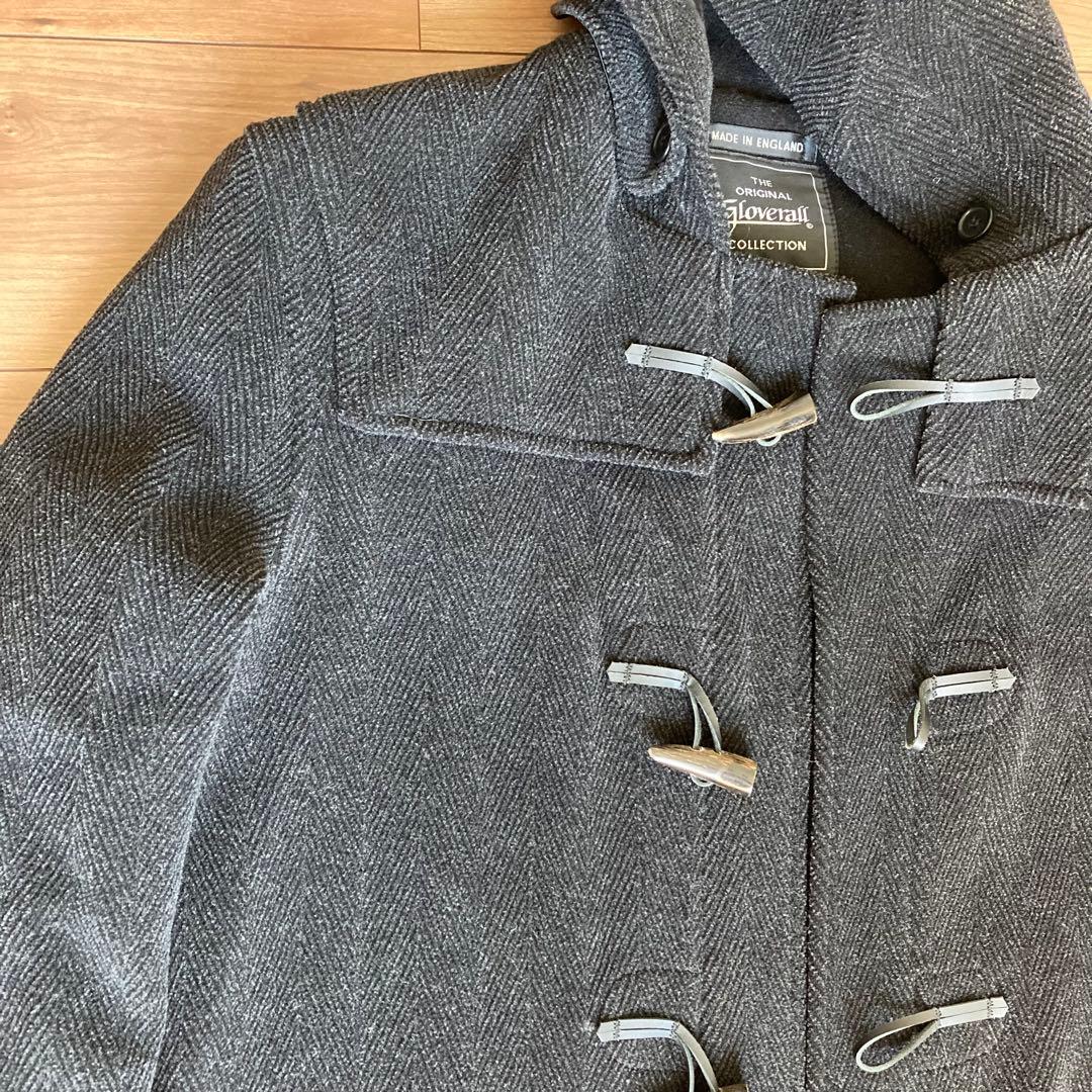 グローバーオール Gloverall ダッフルコート XL ヘリンボーン