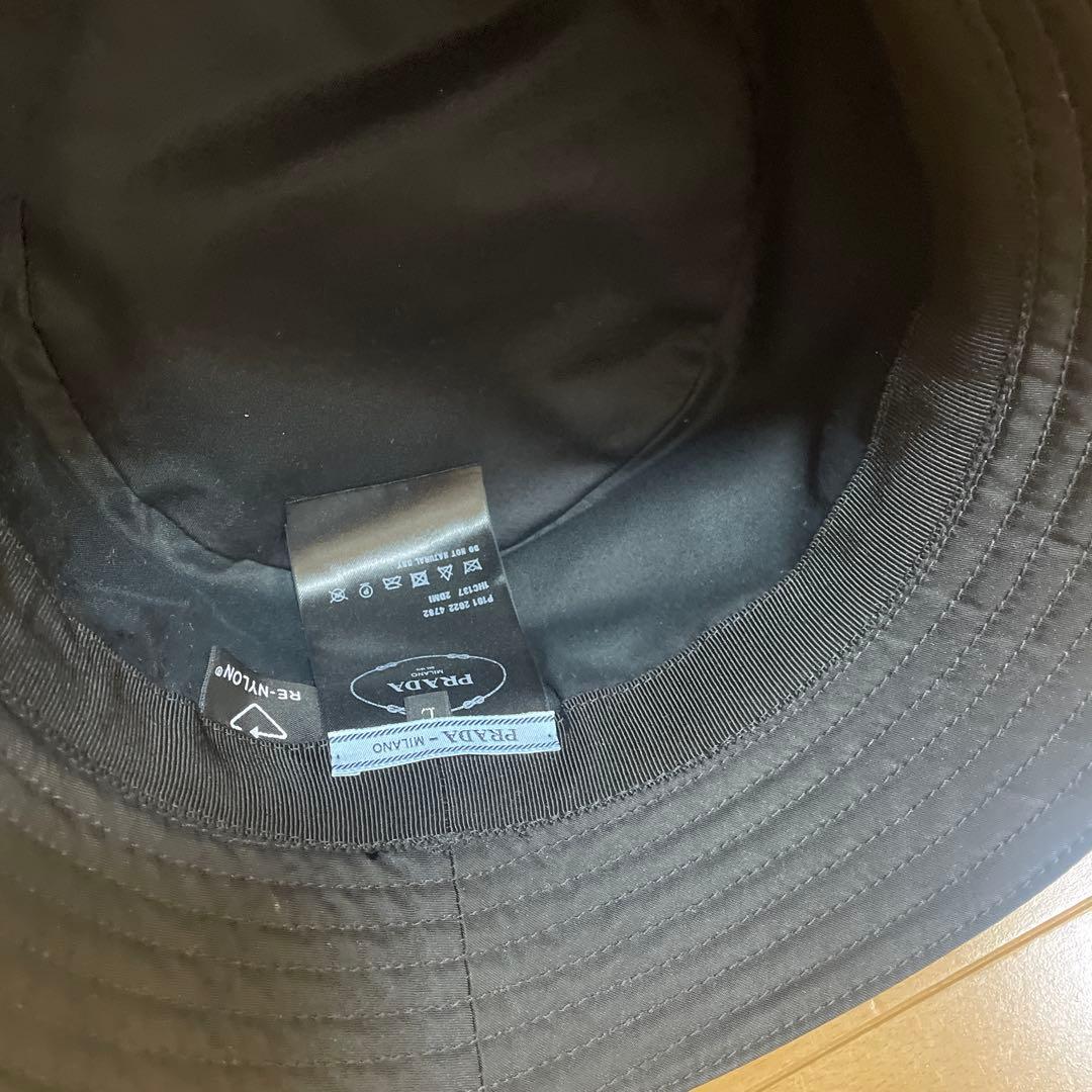 プラダ バケットハット レディースLサイズ