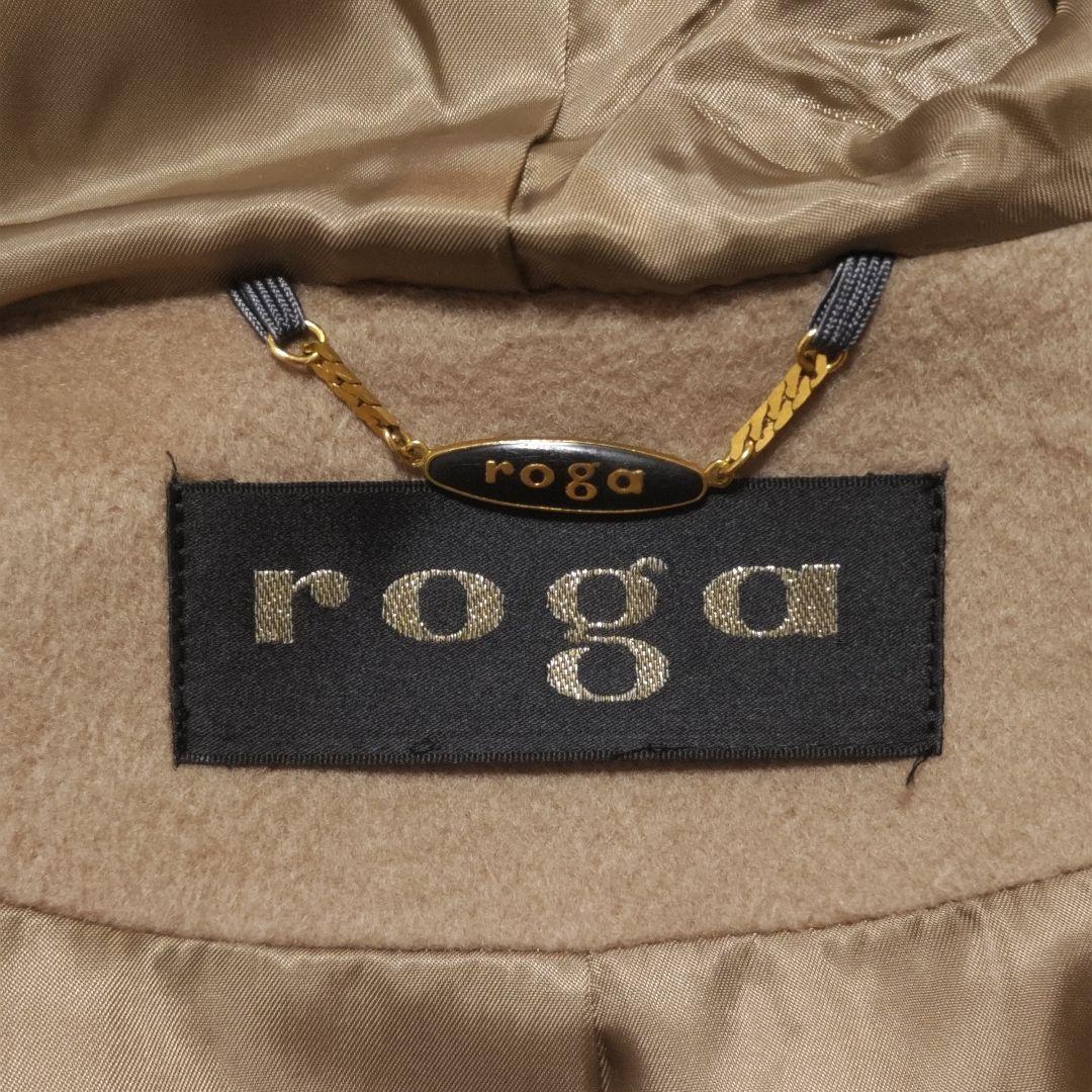 カシミヤ ウール100%／レナウン フード付き マント 着物 コート ケープ