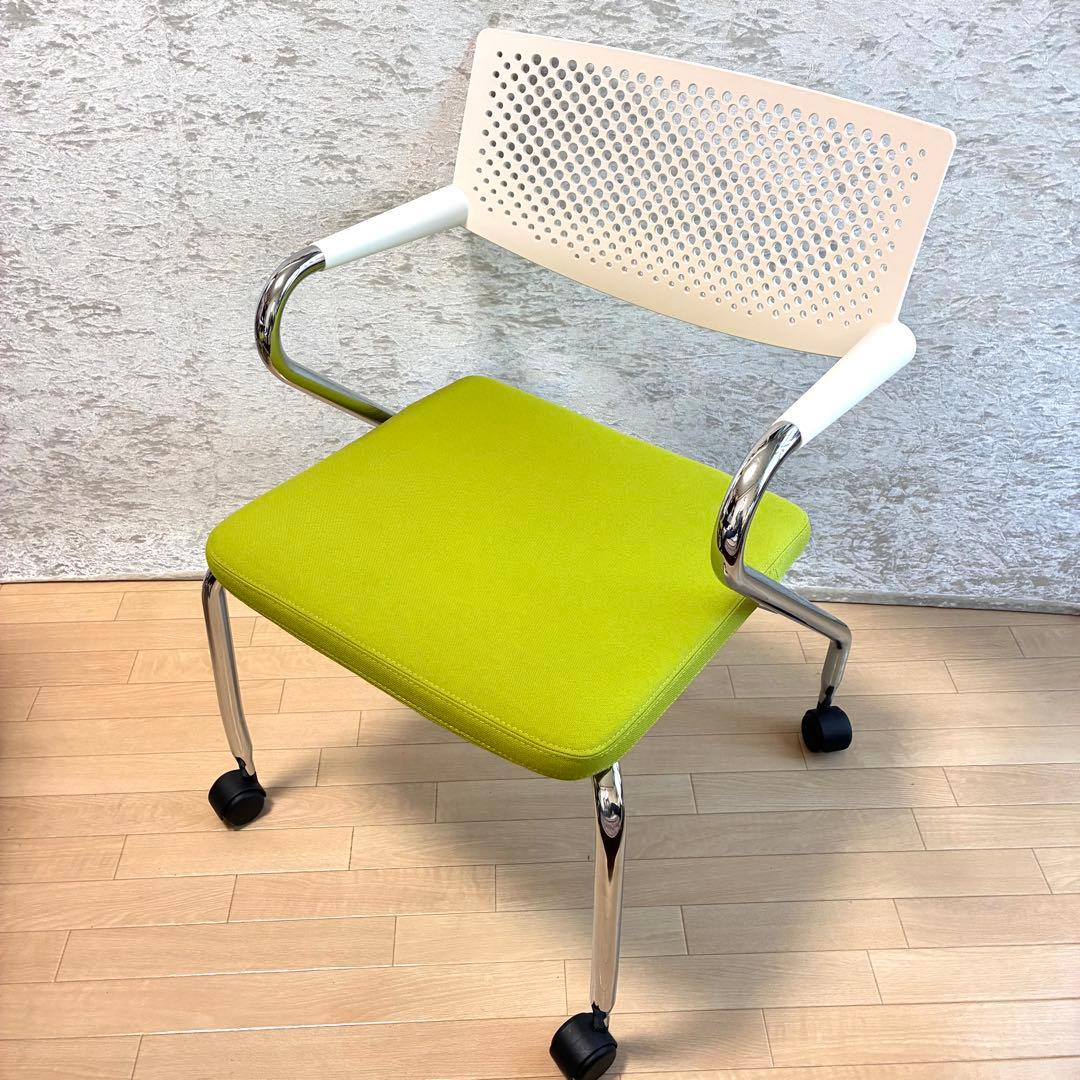 vitra ヴィトラ ビザロール2 visaroll 2 タイヤ付チェア 2脚①