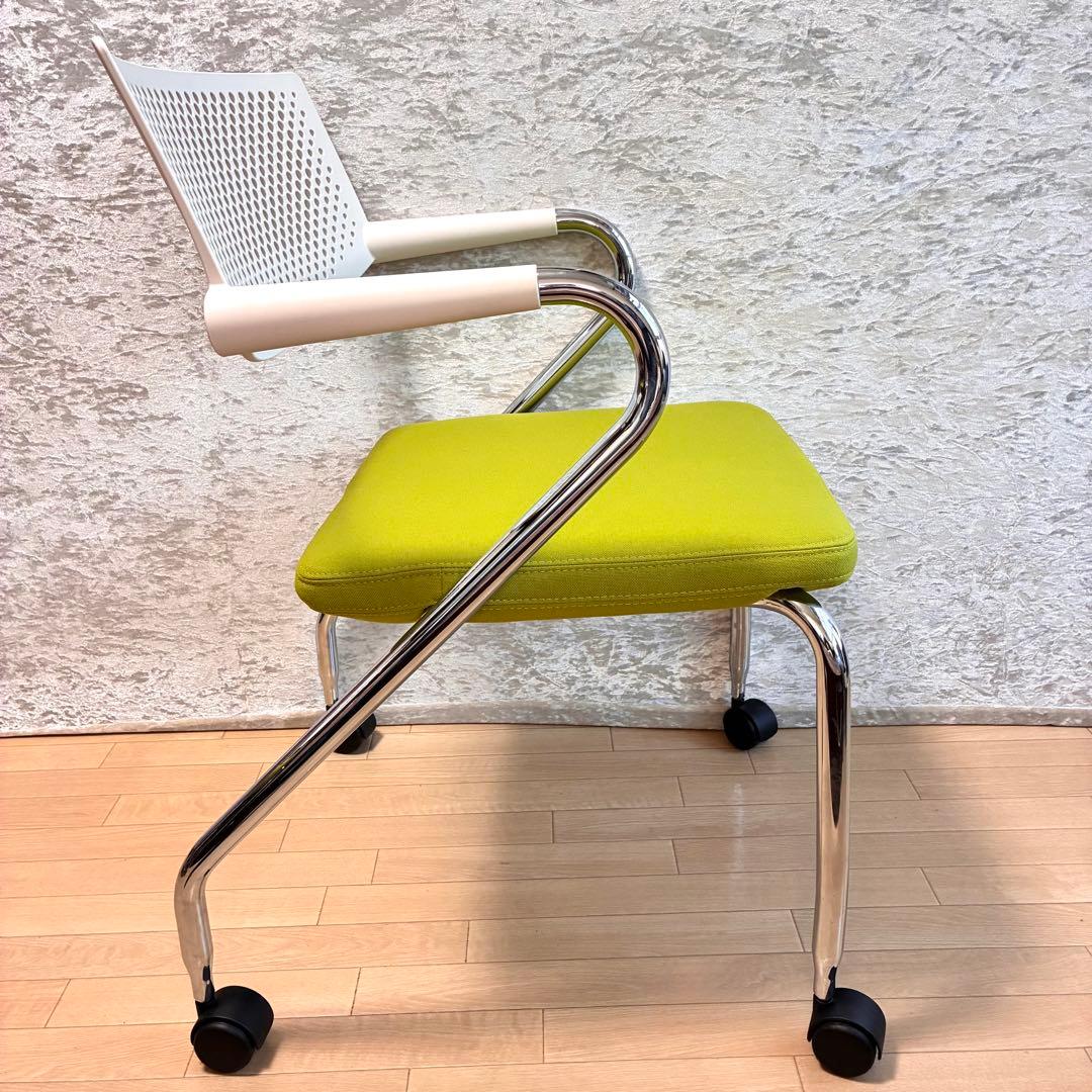 vitra ヴィトラ ビザロール2 visaroll 2 タイヤ付チェア 2脚①