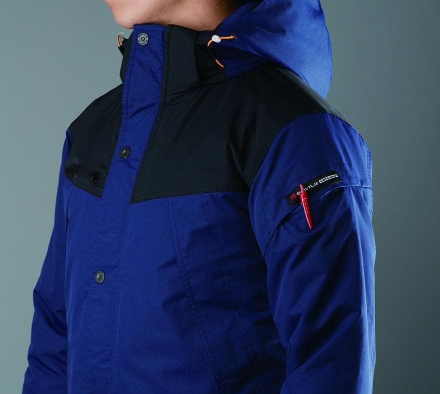 バートル　7610　防水防寒ジャケット　大型フード付　Lサイズ