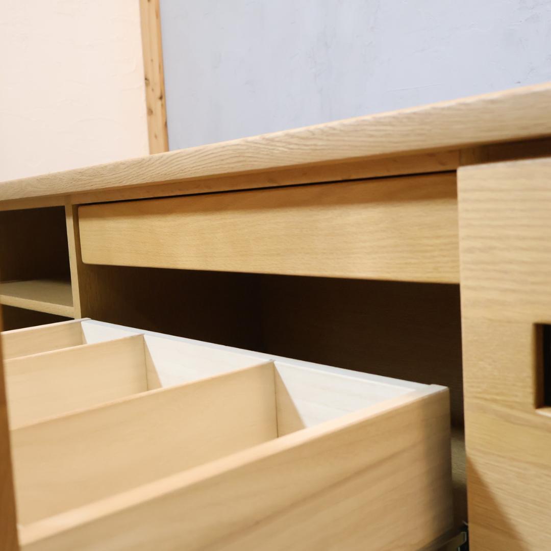 HAMAMOTO 浜本工芸 ナラ材 TVボード テレビボード ローボード 収納