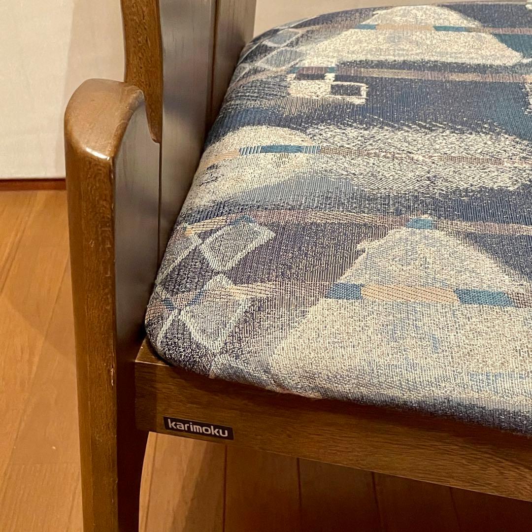 【karimoku】食堂椅子CT6255TP(2001年生産)No.2