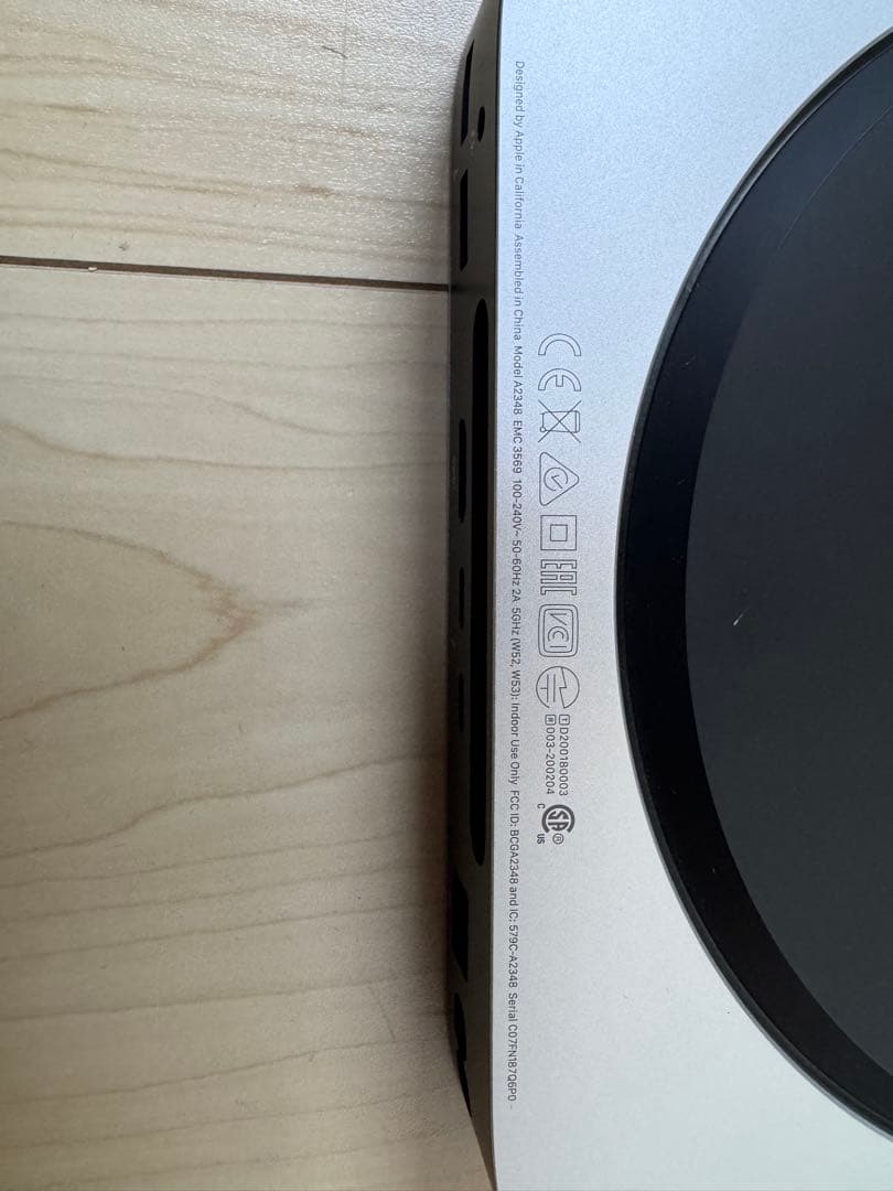 ミニPC Apple Mac mini (M1, 2020) 16GB 1TB SSD