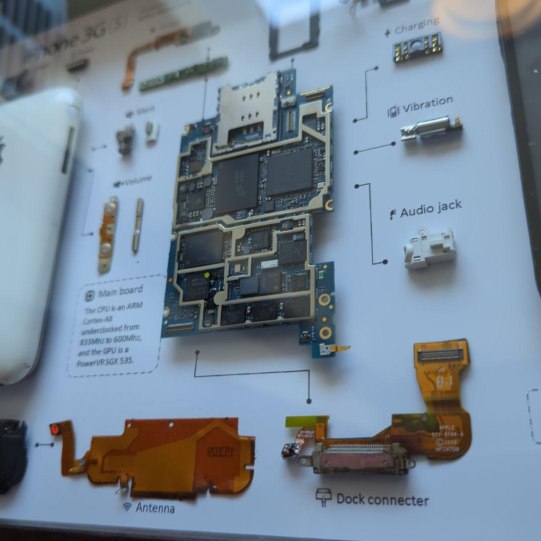 iPhone3GS 標本アート ホワイト