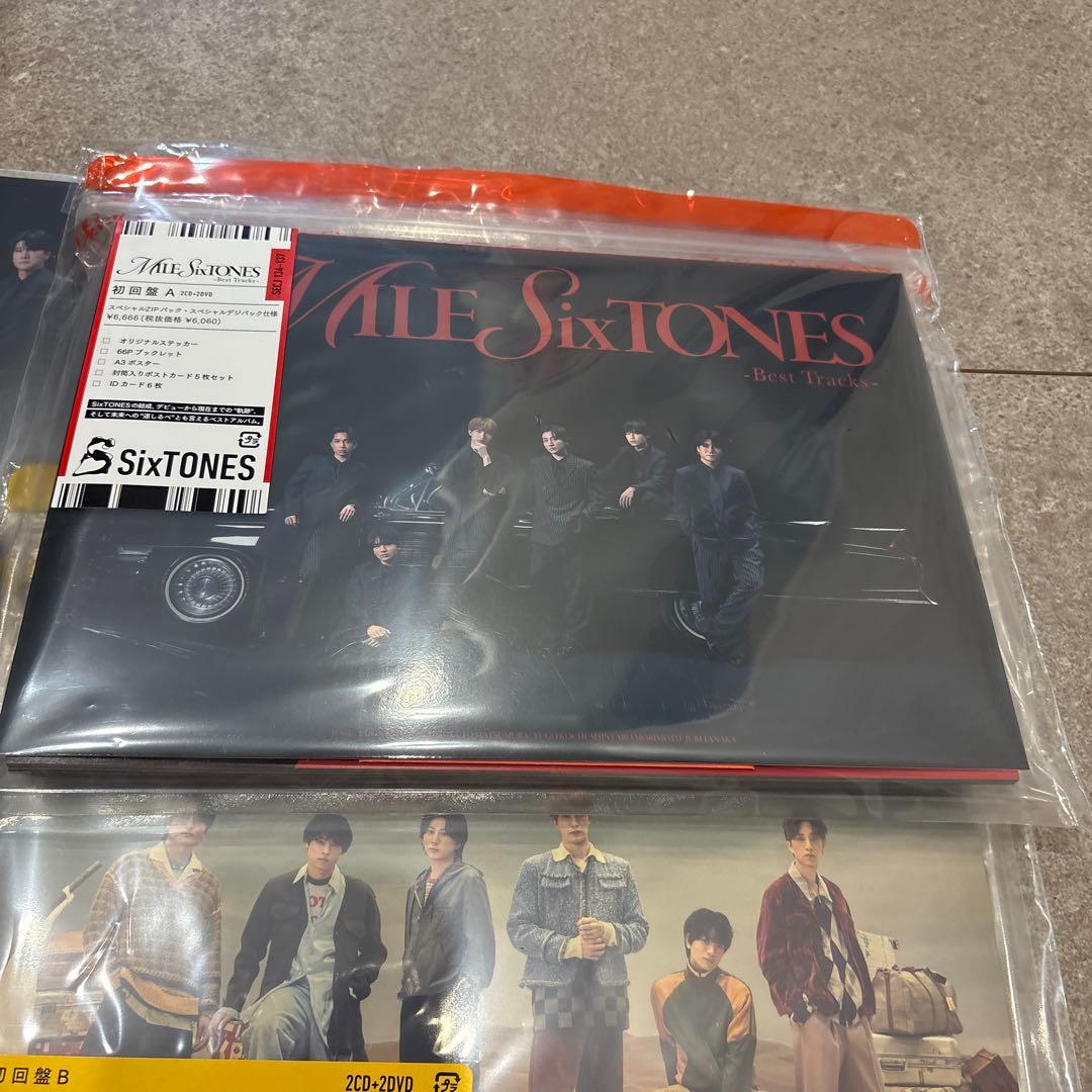 全特典付き　SixTONES MILESixTONES 3形態　DVD