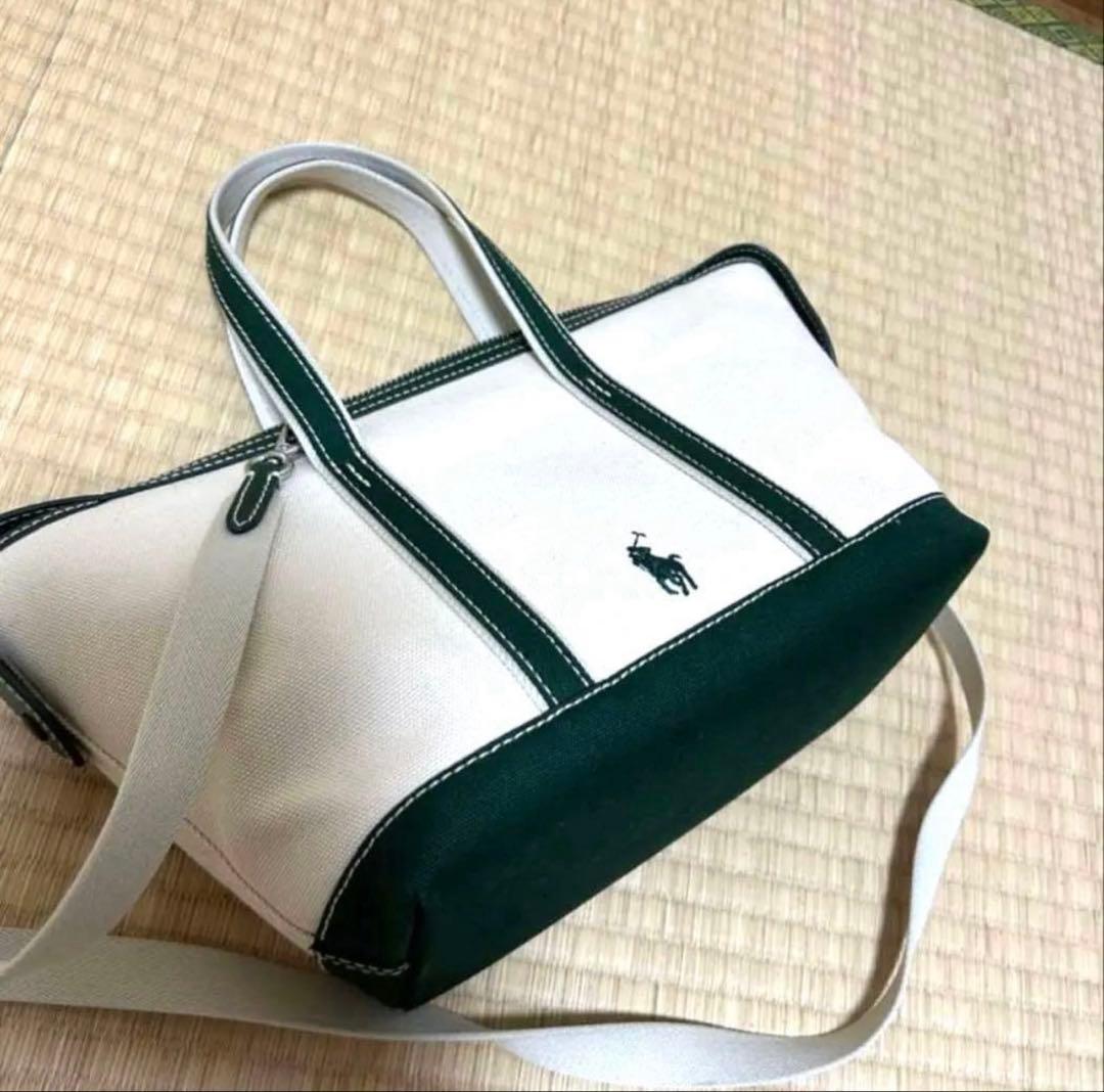 ラルフローレン　ポロベアショルダー　2way