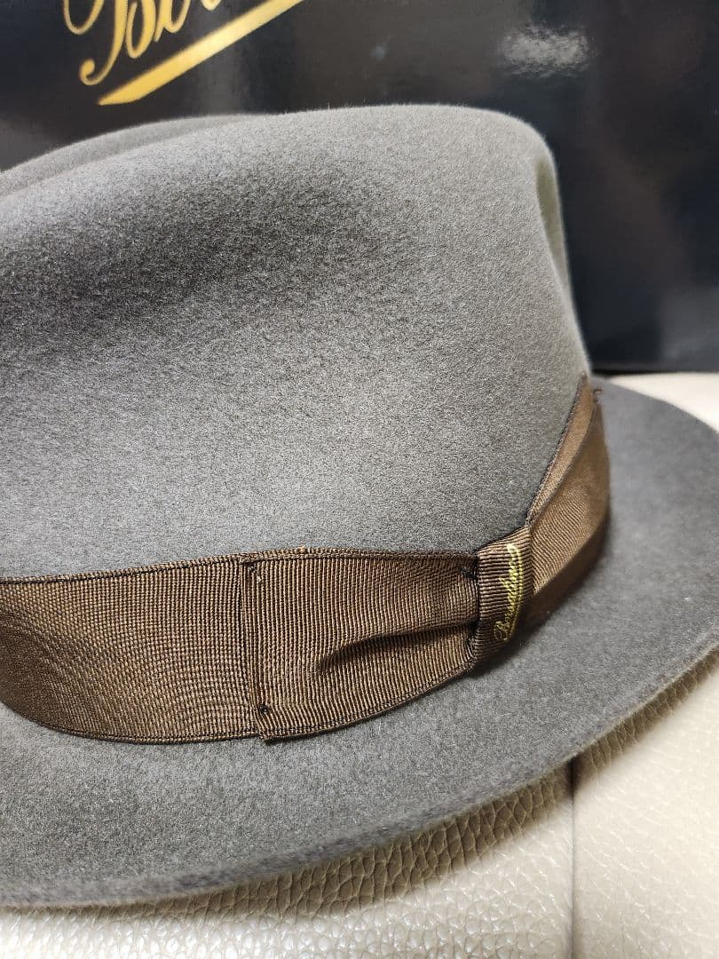 Borsalino ブラウン ハット