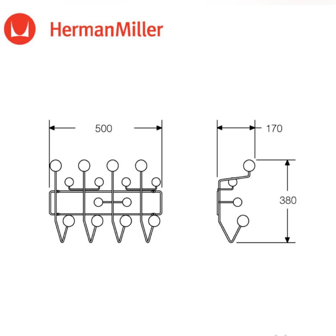 ハーマンミラー　ハングイットオール　白【美品】