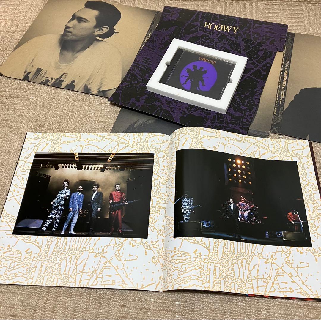 CD BOOWY GIGS BOX 限定 JUST A HERO 1986 氷室