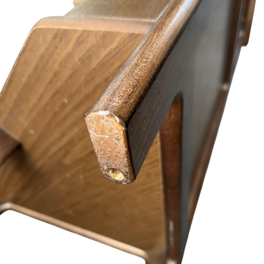 Karimoku カリモク 三角コーナータイプ 電話台 花台 収納棚 ビンテージ