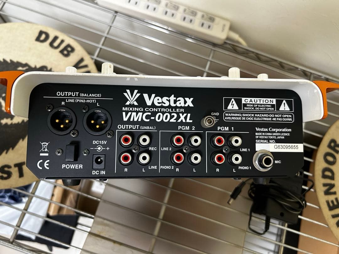 Vestax VMX-002XL DJミキサー 動作確認済