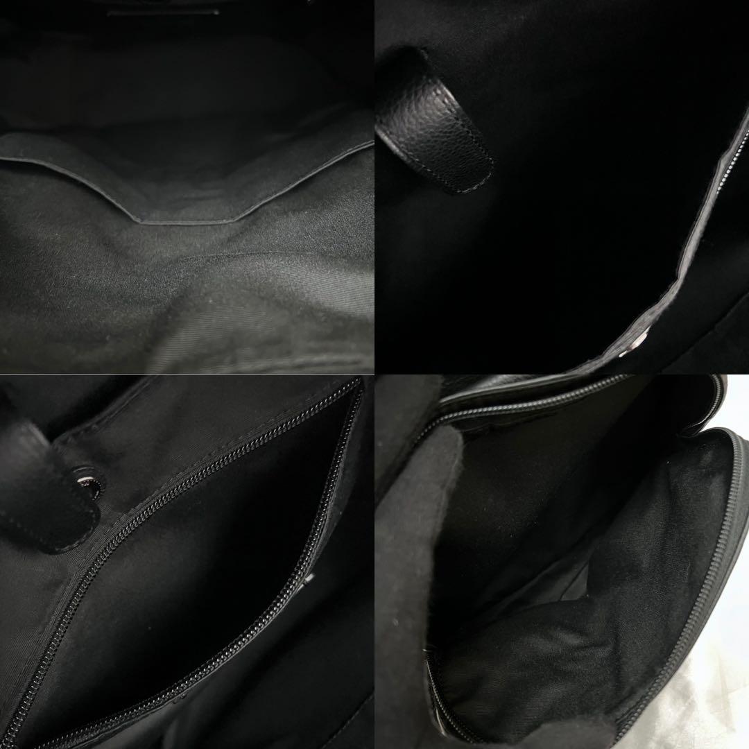 ◇極美品◇コーチ　ヒューストン　大容量レザーリュック　ブラック　F68993