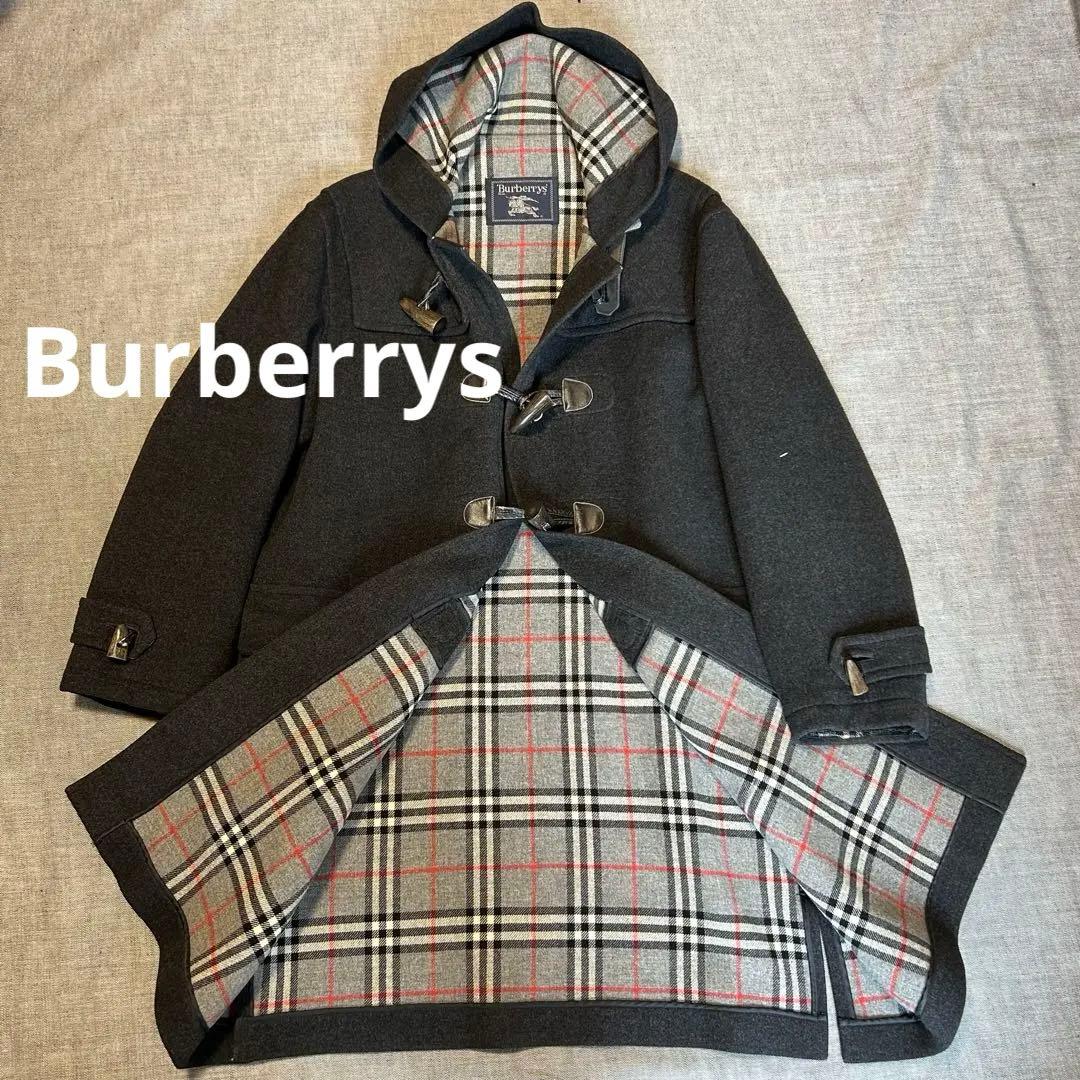 Burberrys バーバリーズ　ダッフルコート ウール カシミア　ノバチェック