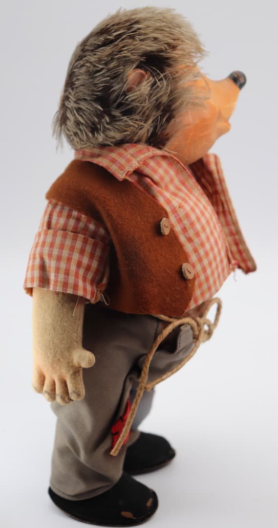 STEIFF \"MECKI\" 28cm ハリネズミのアンティークドール
