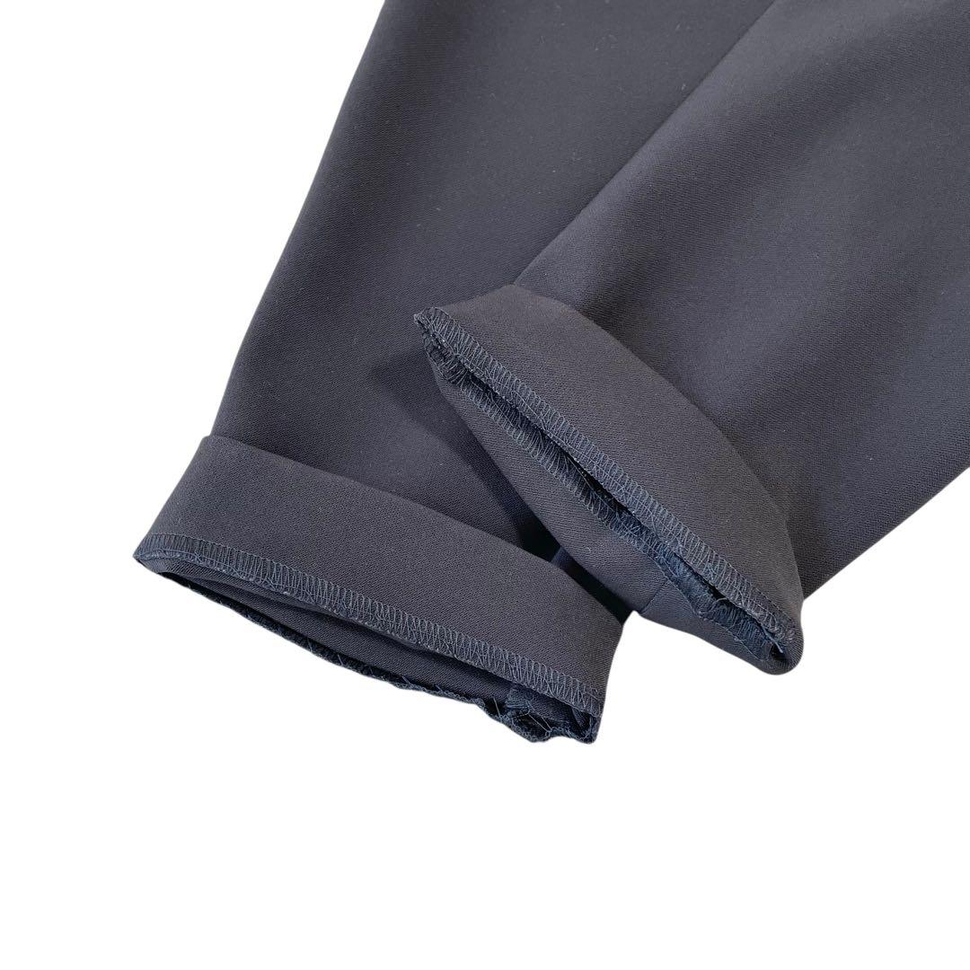 現行✨未使用級✨yori セレモニーリボンブラウス フォーマル ネイビー 38