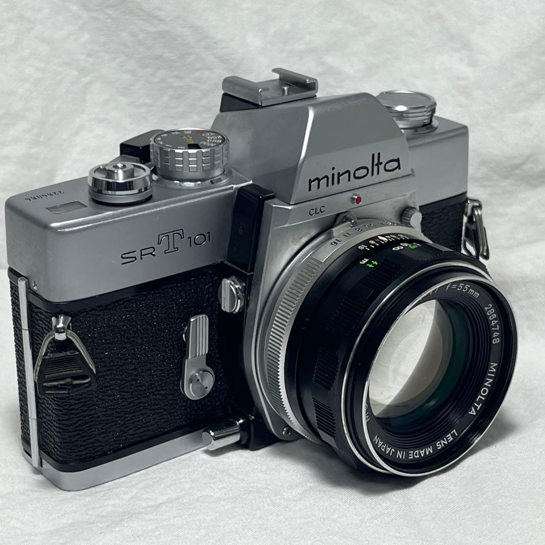 [整備済み]ミノルタ SRT101 MC ROKKOR-PF 55mm F1.7