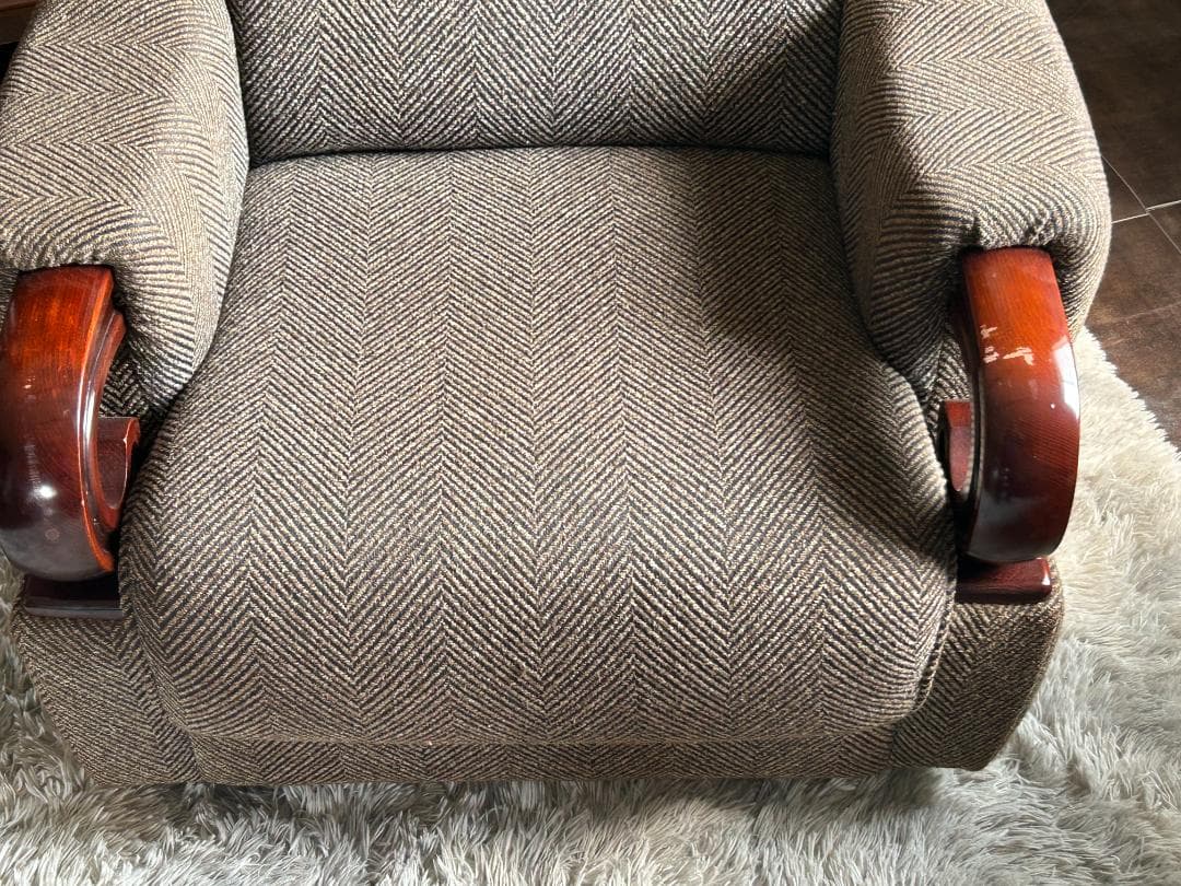 レトロ　ヴィンテージ　ミッドセンチュリー　一人用　アームソファ　2脚 IR