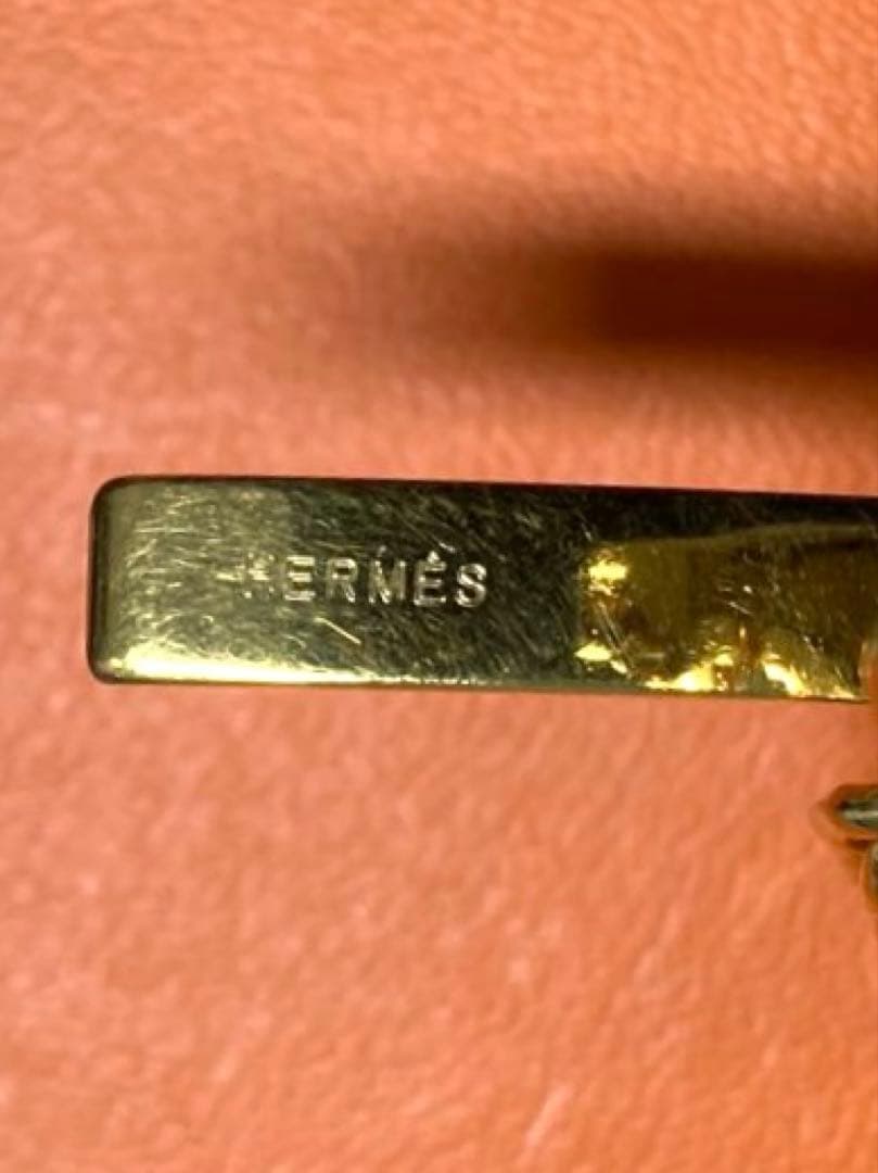 美品 HERMES エルメス フィルー グローブホルダー チャーム ゴールド