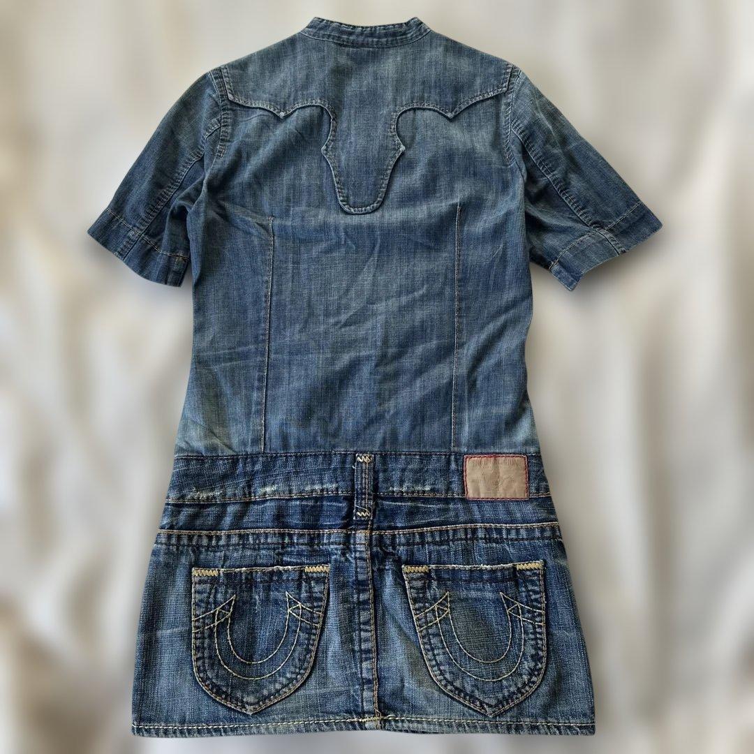 TRUE RELIGION denimallinone Y2Kグランジ平成ギャル