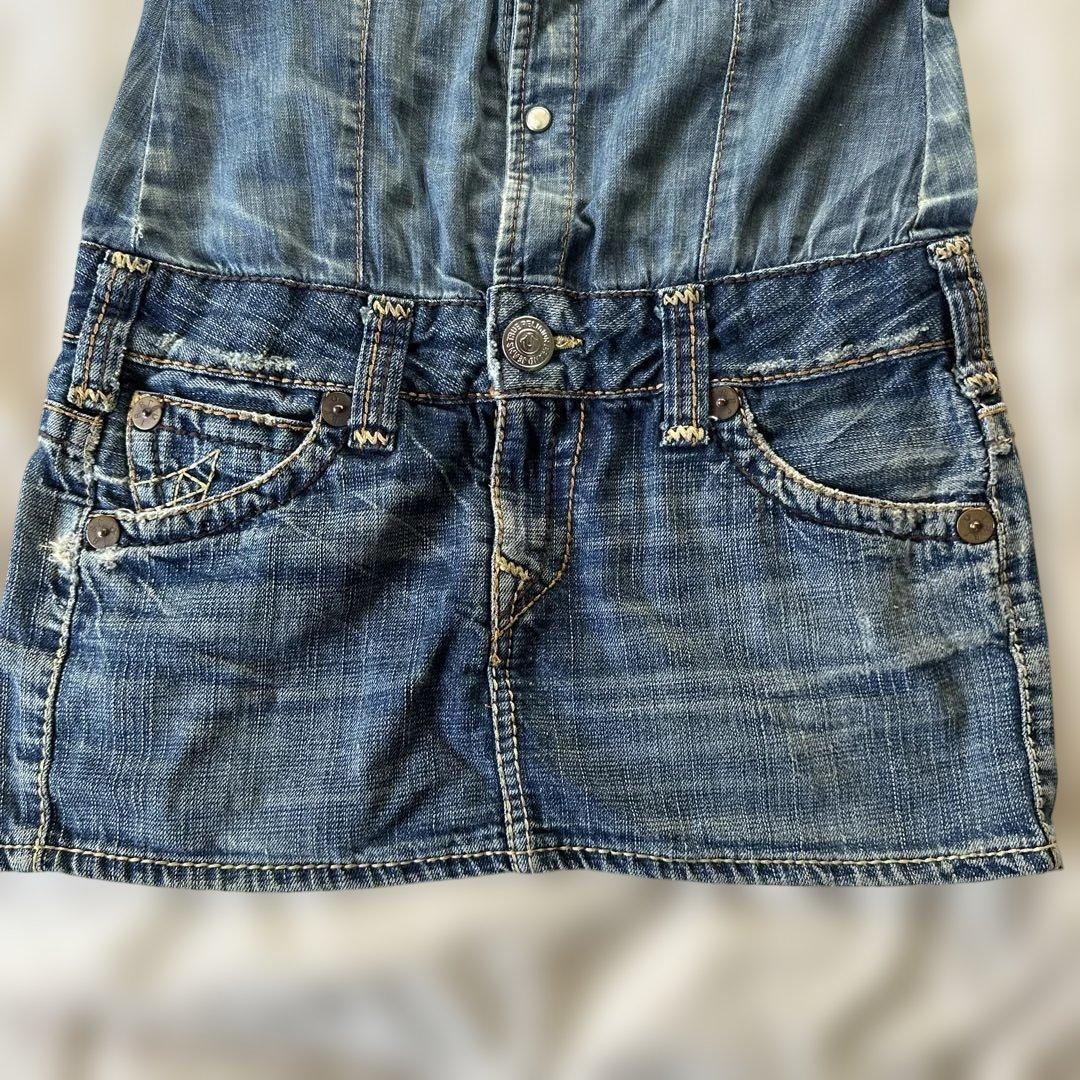 TRUE RELIGION denimallinone Y2Kグランジ平成ギャル