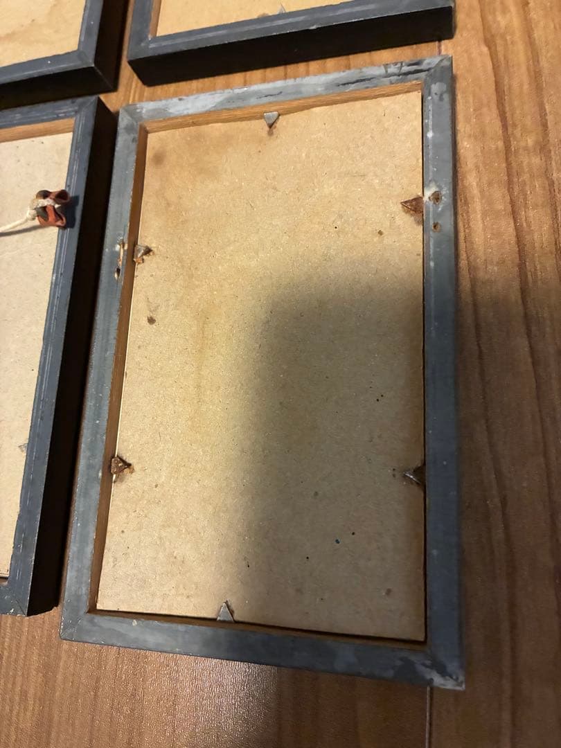 シルエット 影絵 フレーム アンティーク ヴィンテージ オブジェ 額 ピクチャー