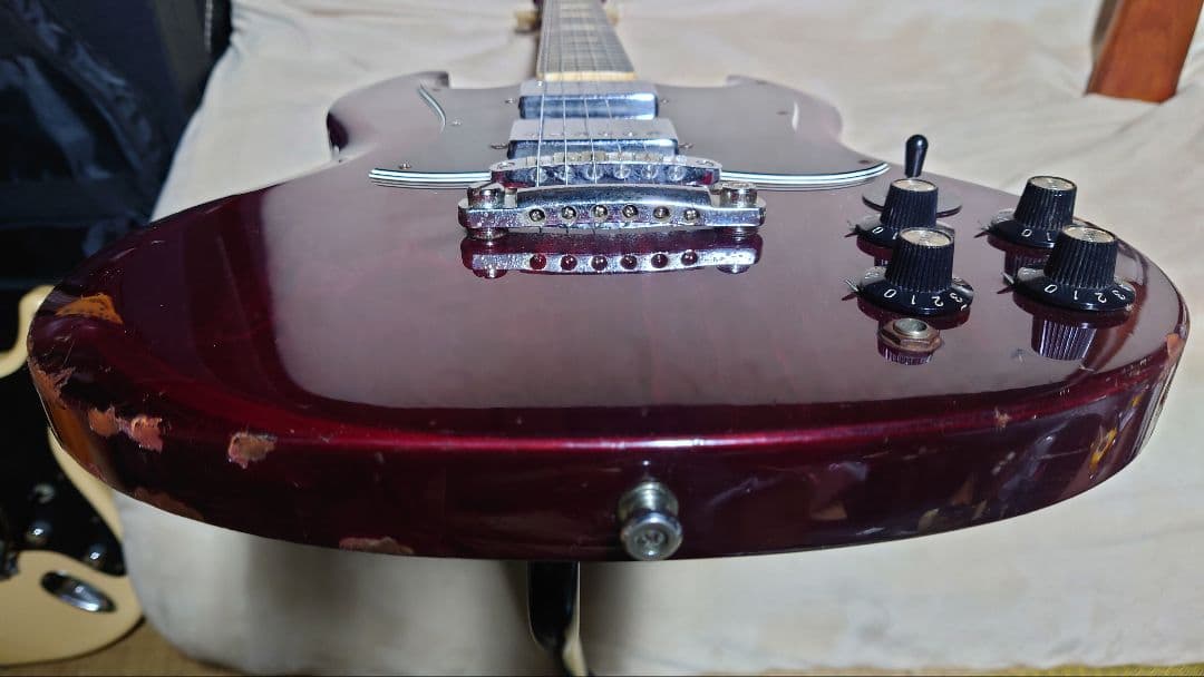 Greco SGタイプ 70年代 マツモク 日本製 社外ソフトケース付き