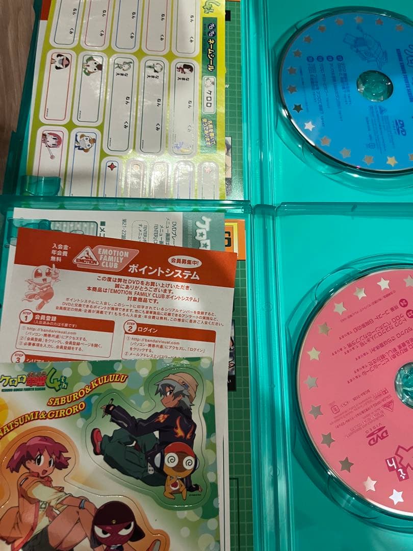 ケロロ軍曹　DVD box付きセット