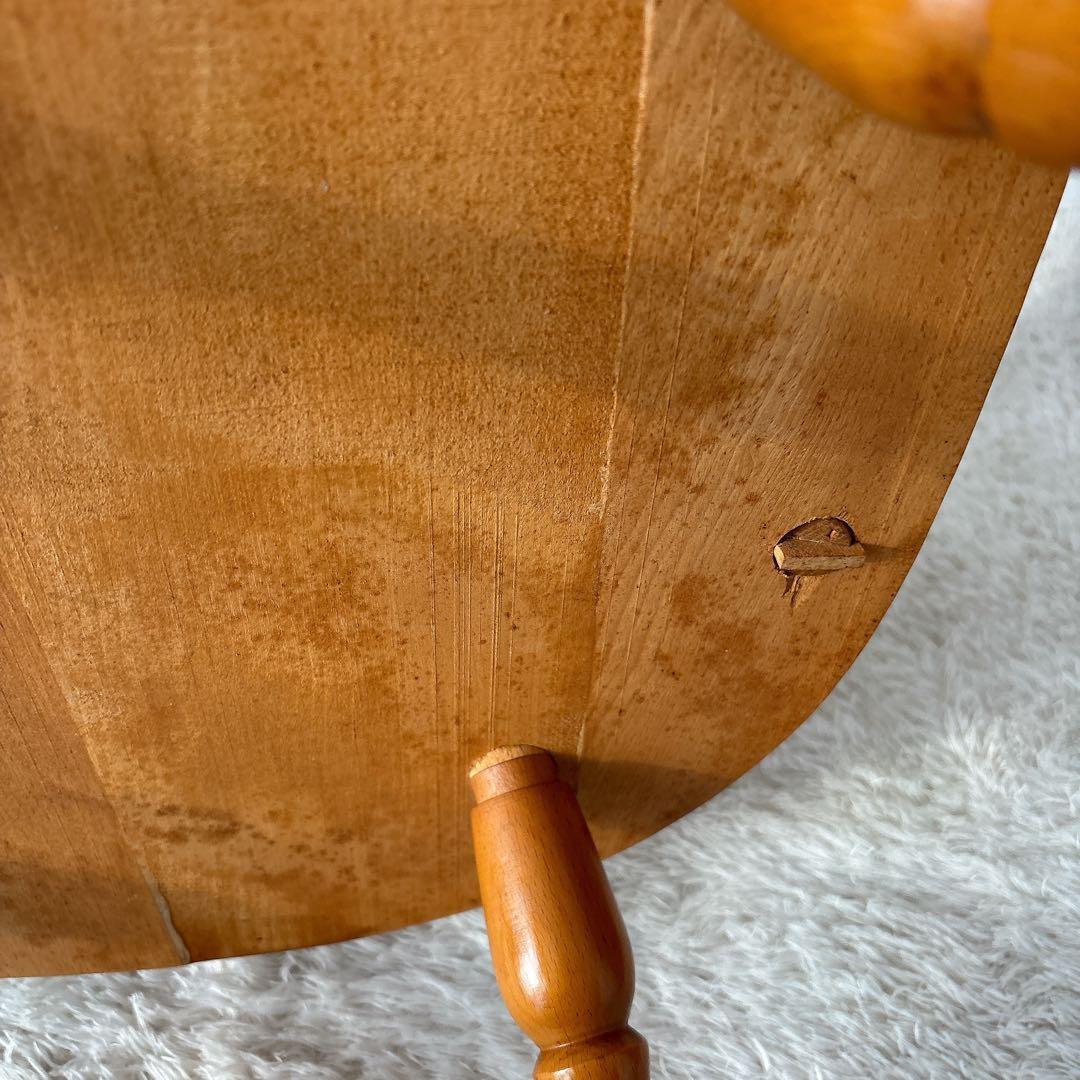 美品】天然木 キャプテンチェア ダイニングチェア 北欧