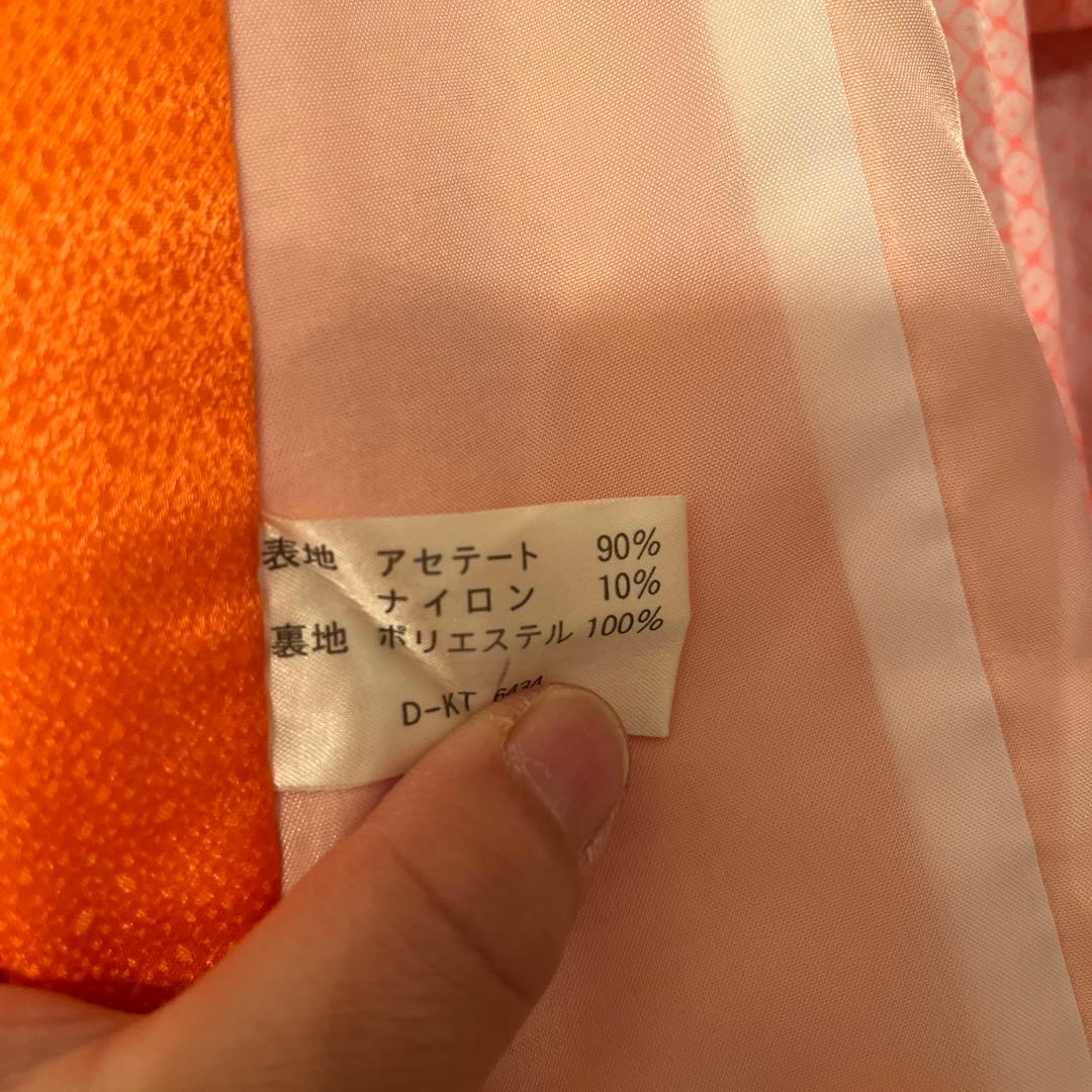 豪華　お宮参り 着物  長襦袢セット　女の子 日本製　花柄　蝶