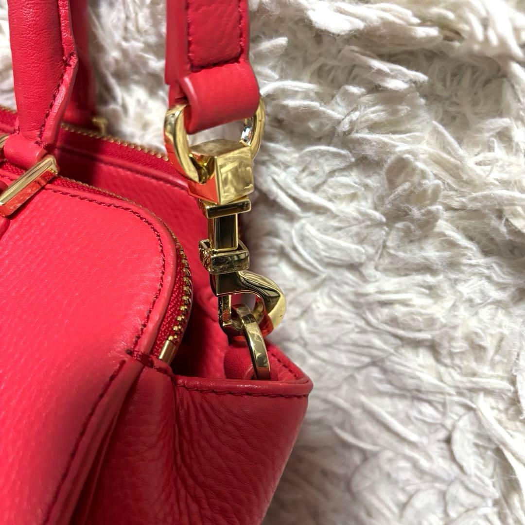 希少 トリーバーチ 2way ショルダーバッグ ゴールド金具 ターンロック