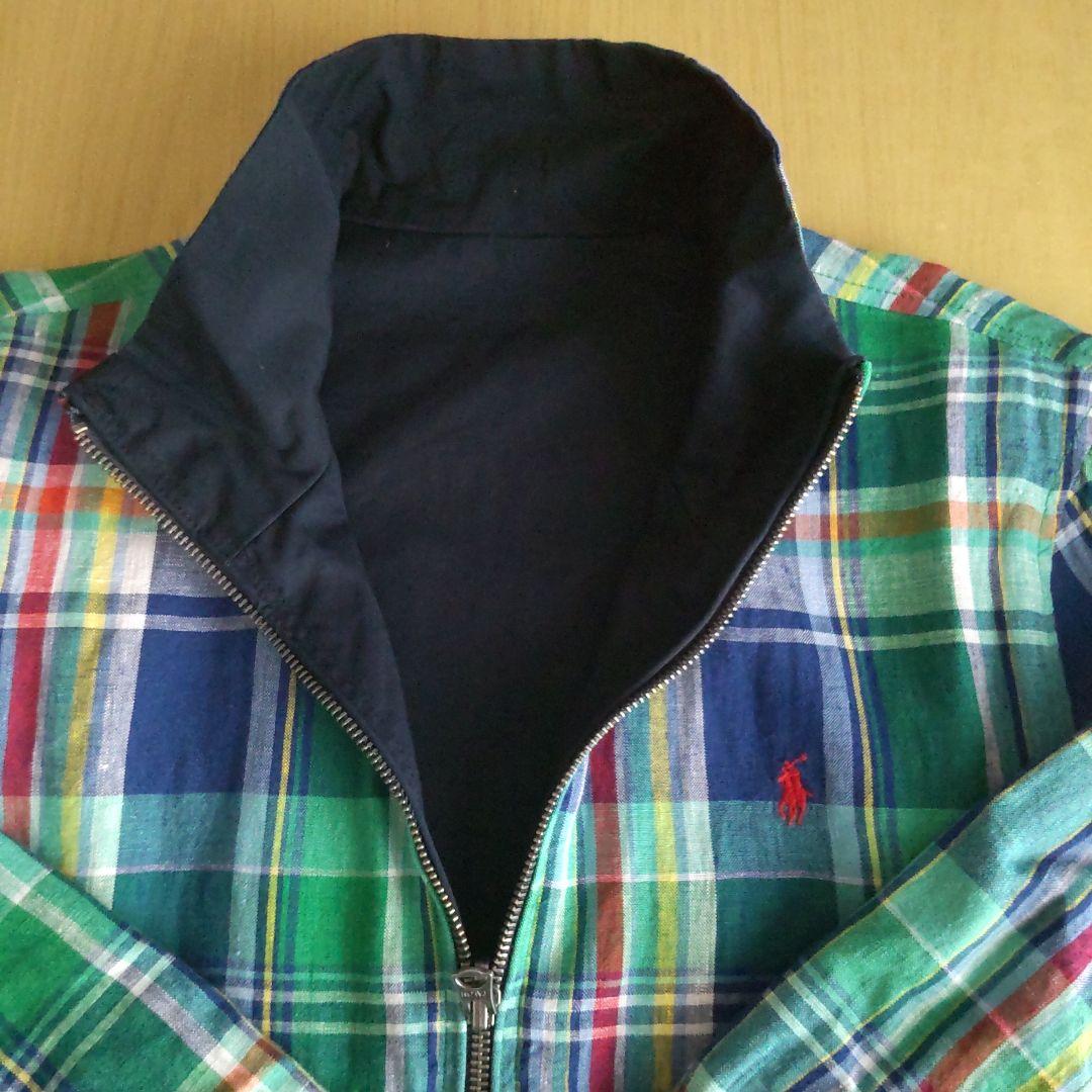 ポロラルフローレン　ジップアップジャケット　リバーシブル　170