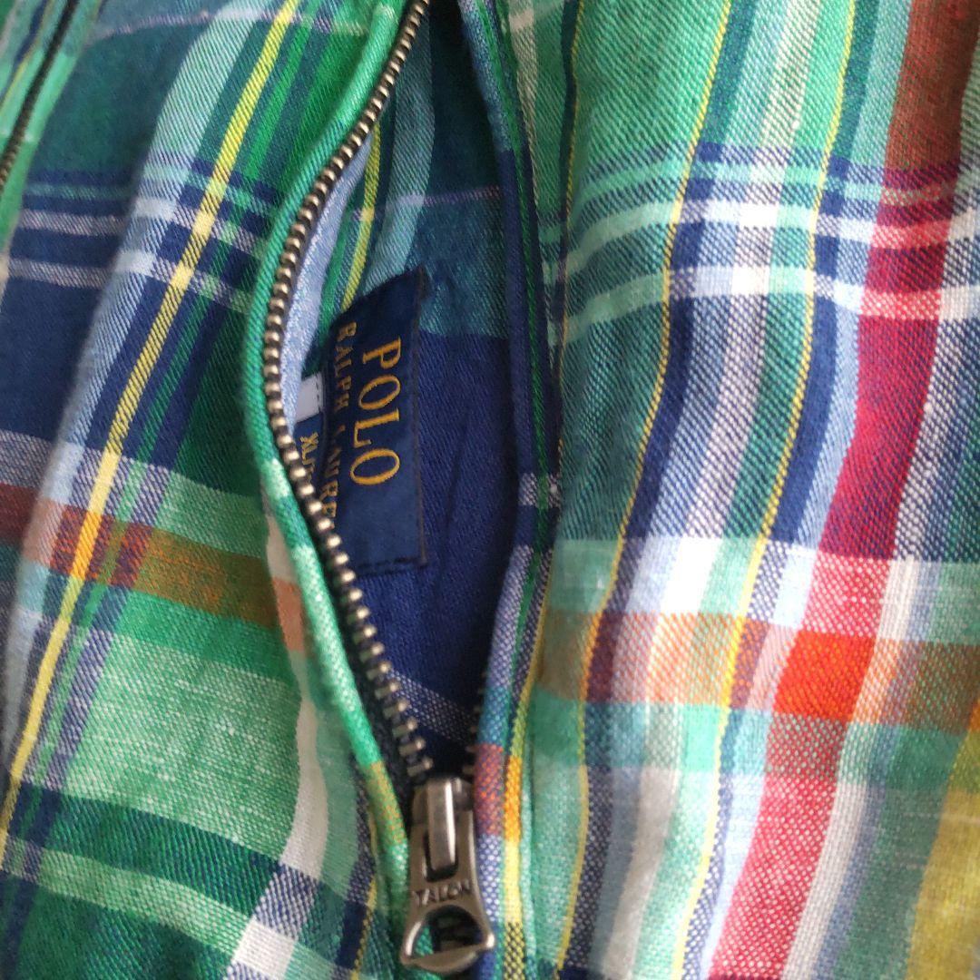ポロラルフローレン　ジップアップジャケット　リバーシブル　170