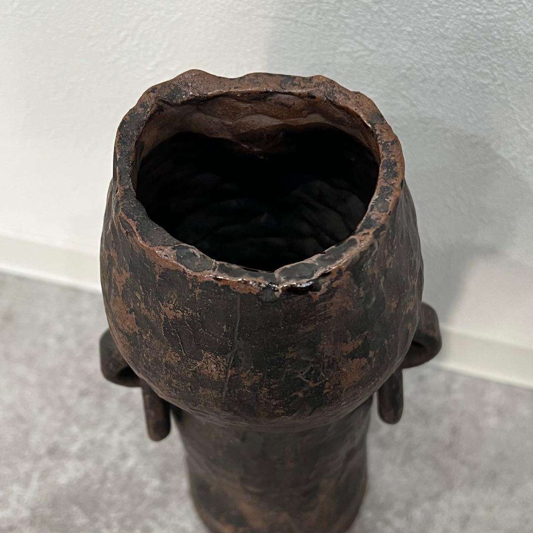 【希少品】 青木木米 花瓶 花器 南蛮 工芸品